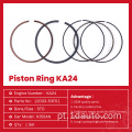 12033-53F01 Conjunto de anel de pistão Nissan Peças do motor Ka24